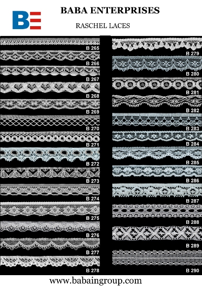 Rascal Lace Raschel Laces, Designer Raschel Laces, Fancy Raschel Laces, Raschel ...